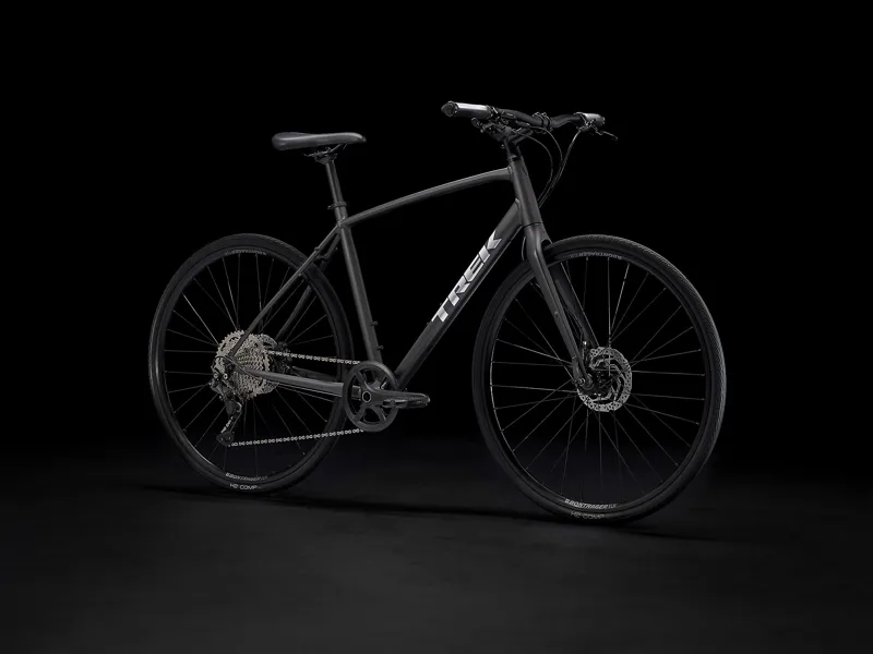 TREK FX 3 Disc Hybrid Bike in Black-6